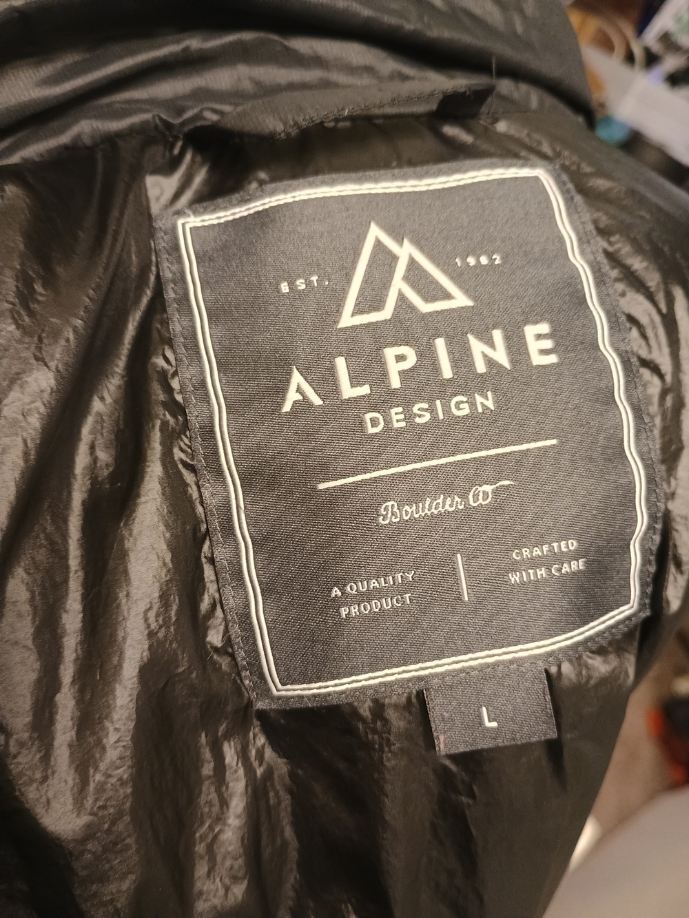 Alpine Design Puffer Jacket Large - Picture 5 of 5